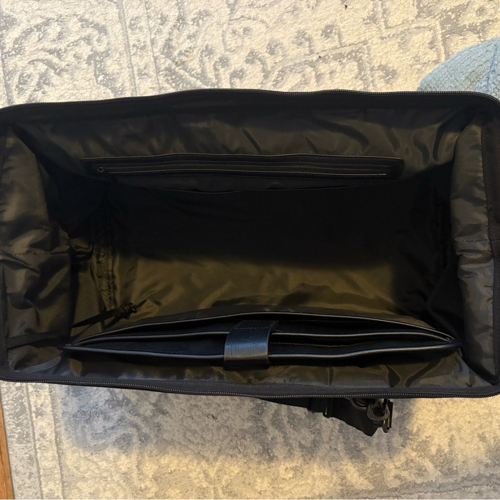 Beis Convertible Weekender in Black
